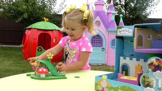 Диана и Рома Раскраска игры Бен и Молли МАЛЕНКОЕ королевство Бена и Холли