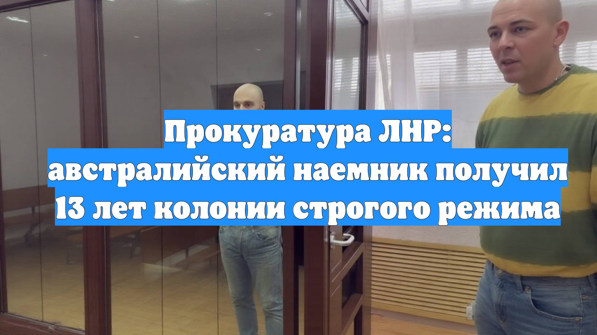 Прокуратура ЛНР: австралийский наемник получил 13 лет колонии строгого режима