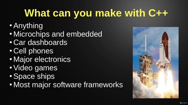 3. What can you make with C++