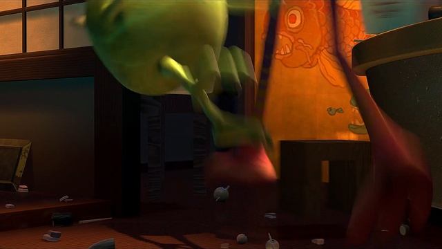 Monsters, Inc. «Корпорация монстров».Popcorn - Crazy Frog