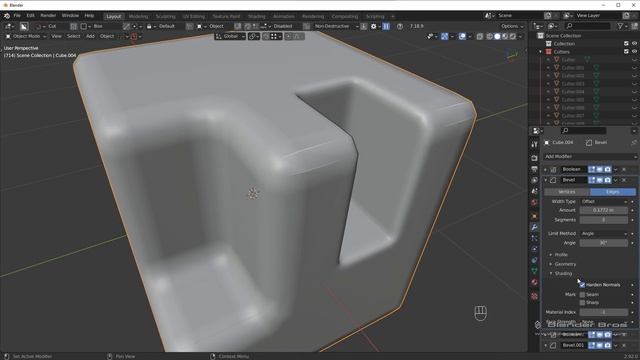 19 Step Bevel