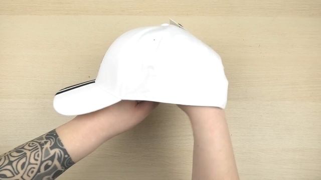 Розпаковка Adidas Bball 3S Cap Ct II3509 OSFL (58-60) WhiteBlack