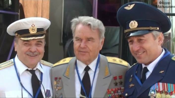 Федор Малышкин. Песня истребителей 1978г. Видео 2010г.(О).