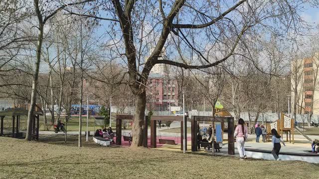 Гуляем по Москве. Парк Академический.