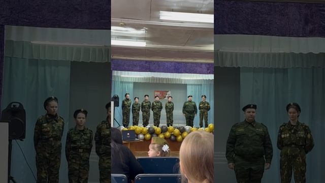 Кокшайск СДК, фестиваль, начало. кадеты про сво.