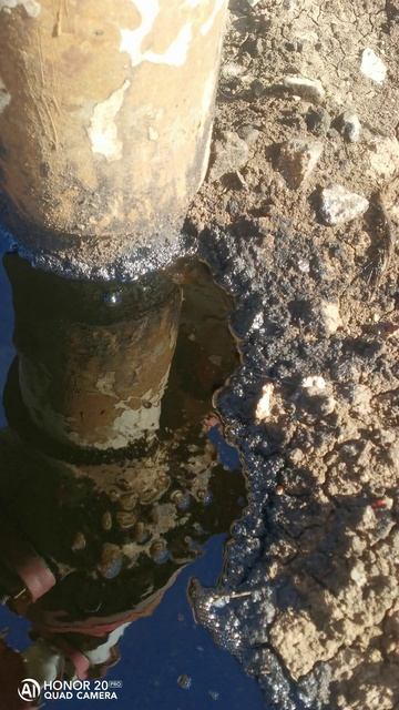 Пропуск в колонной патрубке