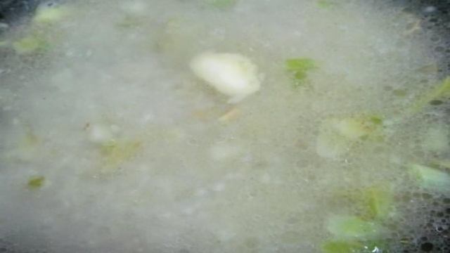Рис с грибами под брынзой