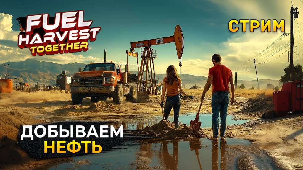 Fuel Harvest Together - Добываем нефть - Топливный магнат ( первый взгляд )