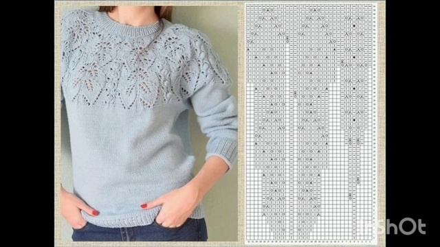 @NataknitUA Кругла кокетка, візерунок+схема, Інтернет