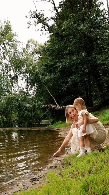 Семейная фотосессия в парке Кузьминки. Малышке 2 года.