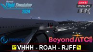 ✈️ ГОНКОНГ - ОКИНАВА - ФУКУОКА | MSFS2024 | PMDG BOEING 777-200ER | BeyondATC | GSXpro