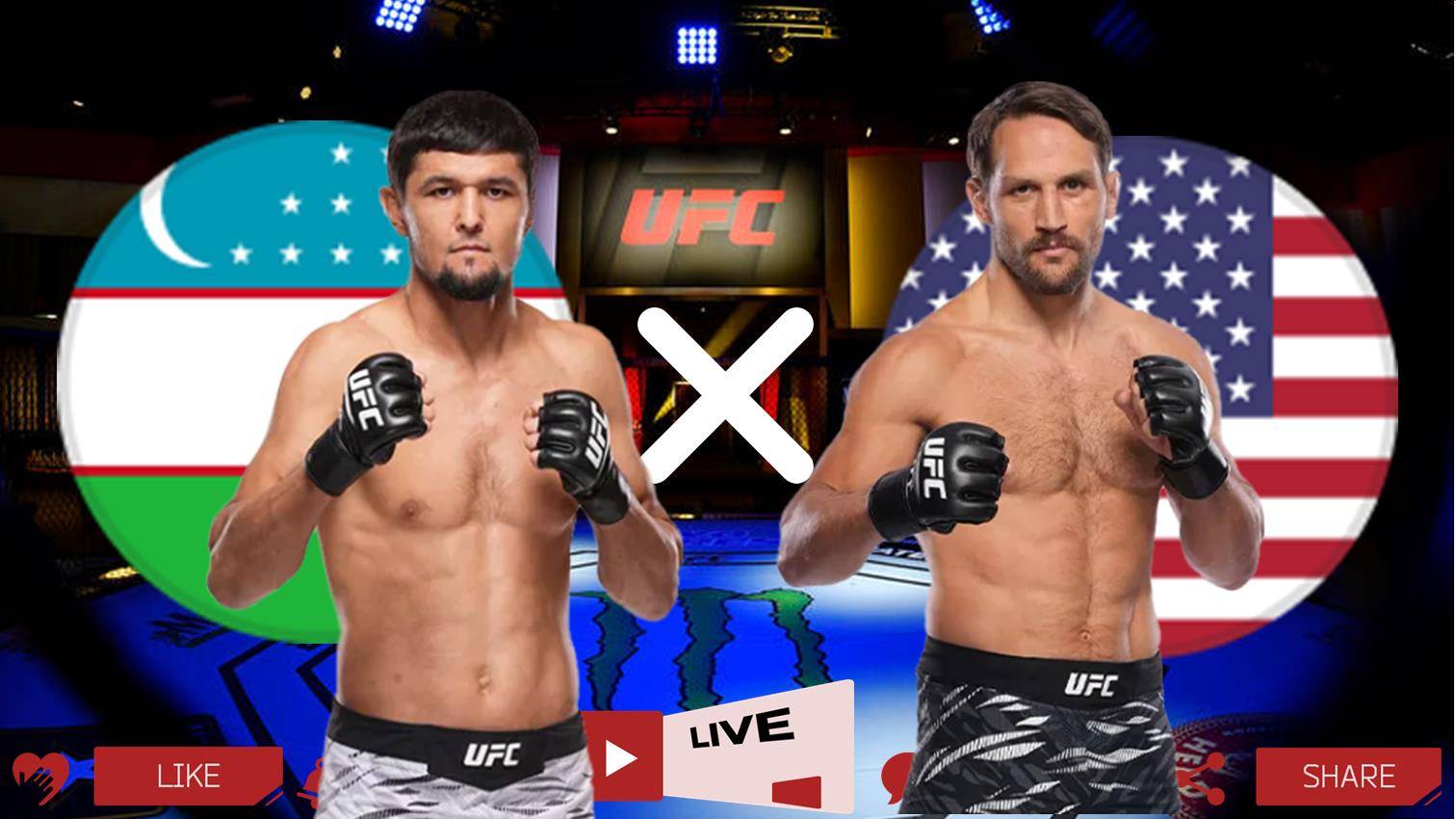 UFC | Нурсултон Рузибоев — Дастин Штольцфус прямая трансляция