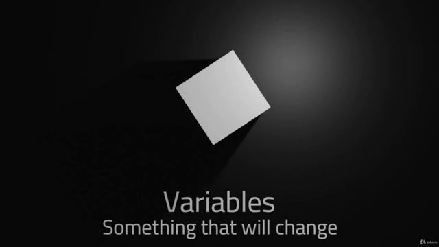 1. Intro to variables