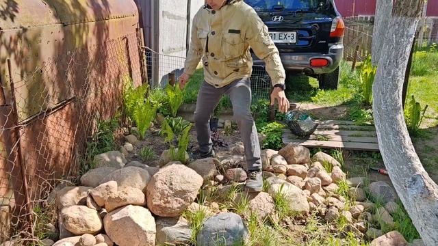 С ДАЧИ в ДЕРЕВНЮ. ЯИЧНИЦА на САДЖЕ. ОДЕЛИ ШАПКИ.