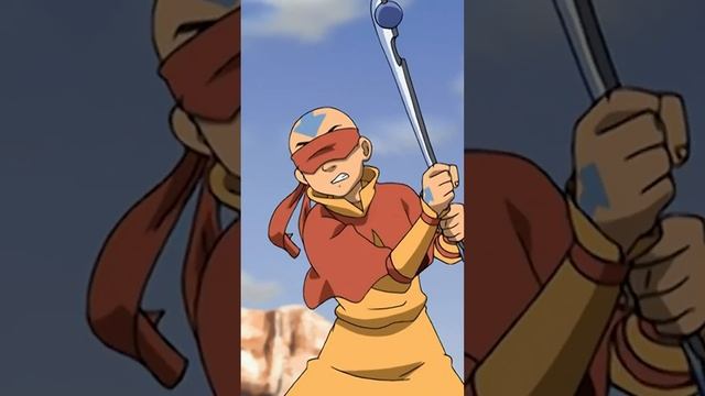 Аанг тренируется для магии земли! | #shorts