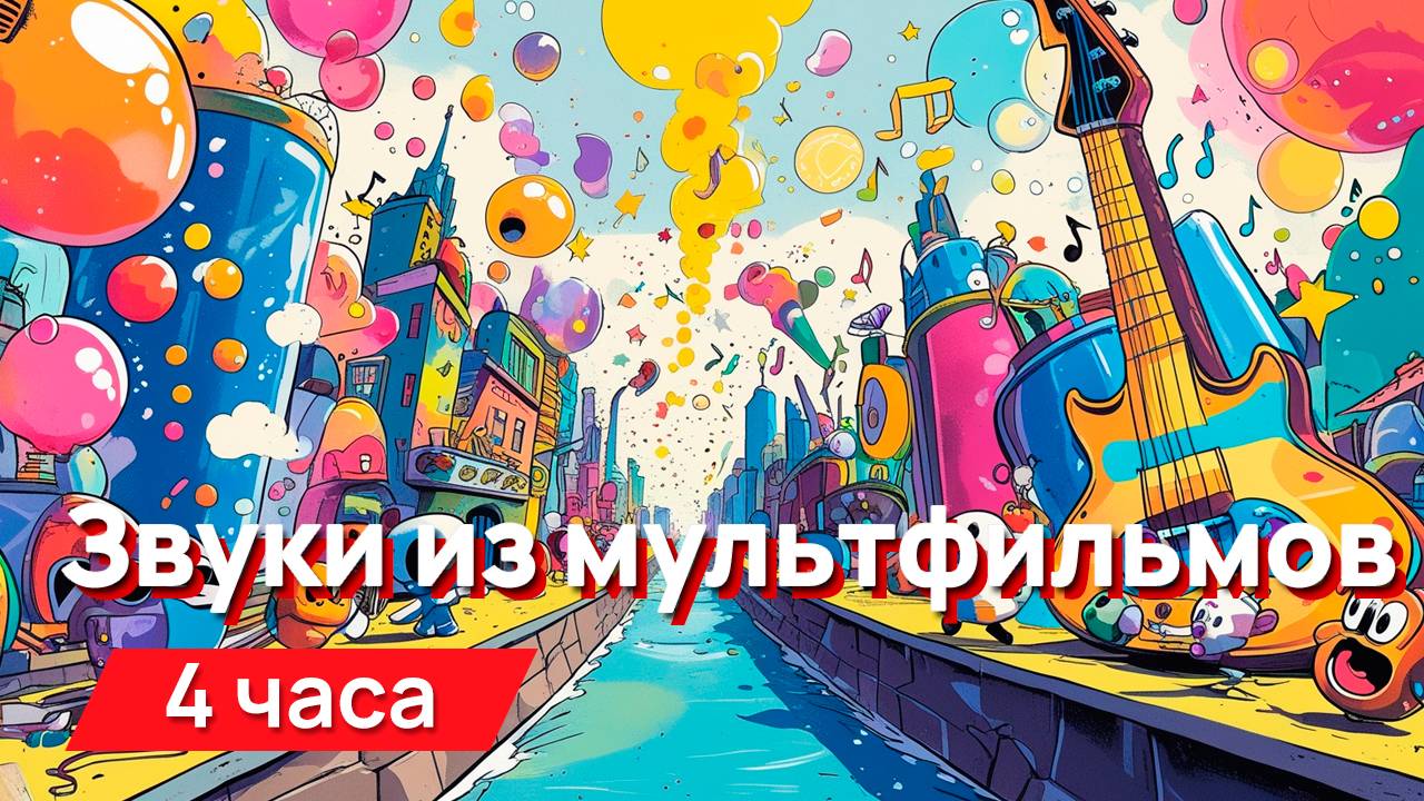 Звуки для соседей - звуки из мультфильмов