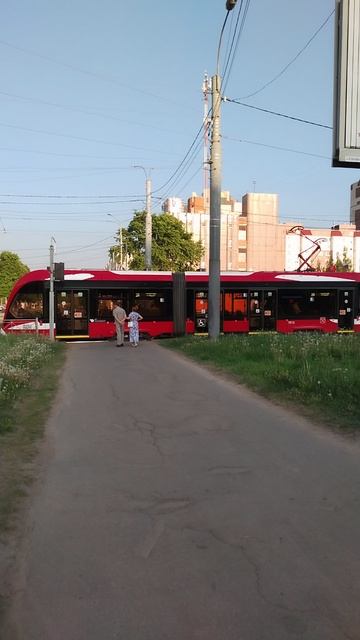 Трамвай, Петербург. 27 мая 2024.