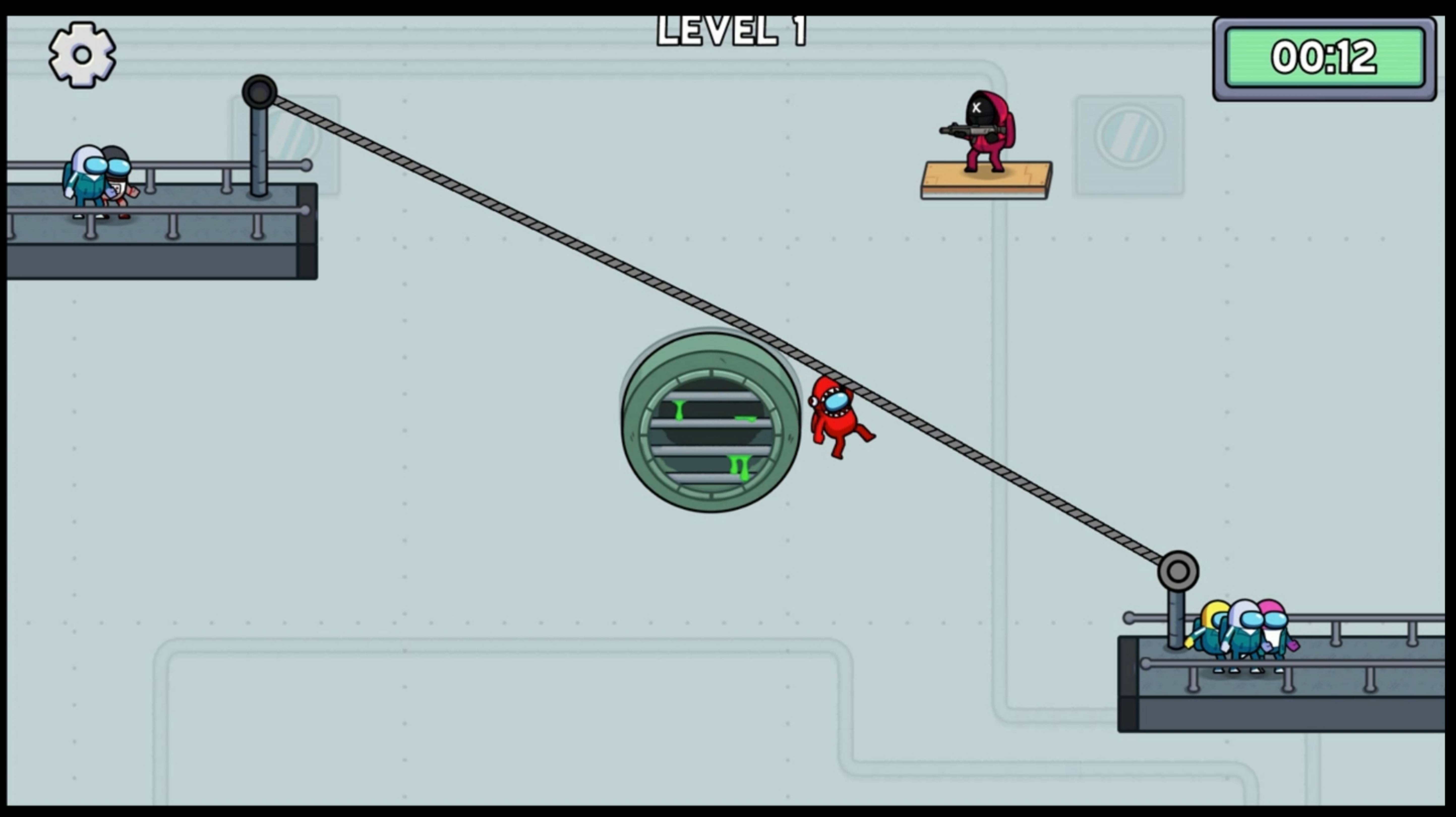 ИГРА ВЫЖИВАНИЕ 456 ЭТО НЕ САМОЗВАНЕЦ - ИГРА В КАЛЬМАРА ОПАСНЫЙ СПУСК