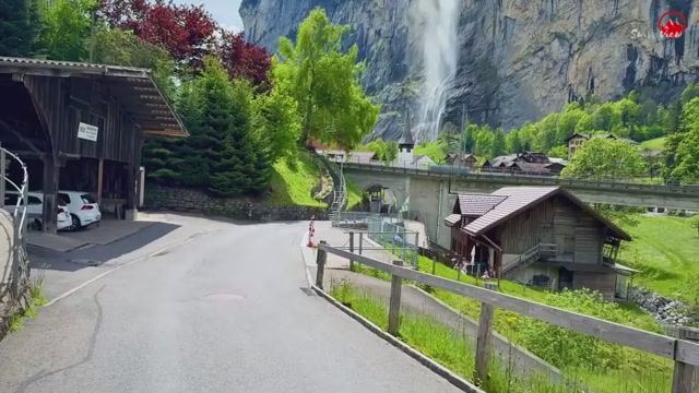 ЛАУТЕРБРУННЕН, ШВЕЙЦАРИЯ🇨🇭В САМОЙ КРАСИВОЙ ШВЕЙЦАРСКОЙ ДЕРЕВНЕ ПРИШЛА ВЕСНА
