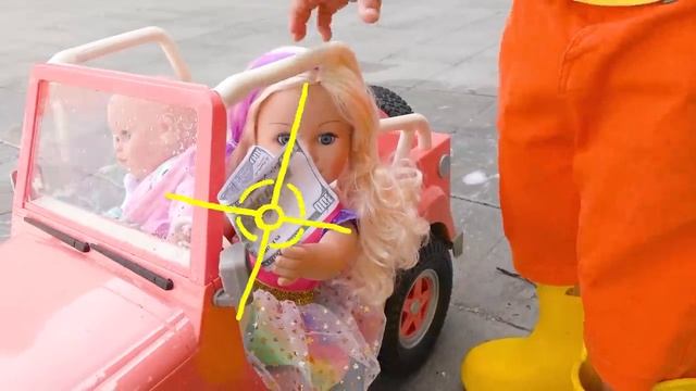 Влад и Никита - Крис учится мыть машины и помогает своим друзьям