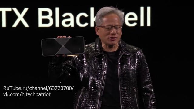Анонс GeForce RTX 50 Series на выставке CES 2025 от генерального директора Дженсена Хуанга