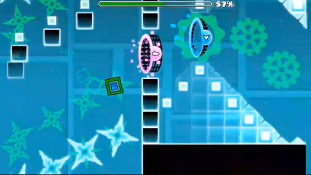 Прохождение изи демона The nightmare в Geometry Dash