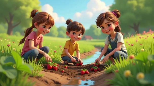 Арика  поисках новой клубничной поляны