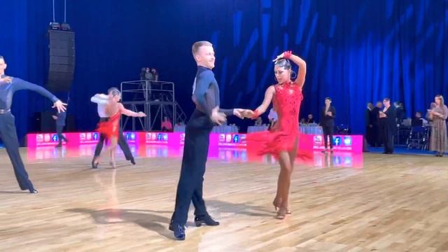 Илья Волков и Екатерина Стасюк Открытый Чемпионат Минска Cha-cha-cha