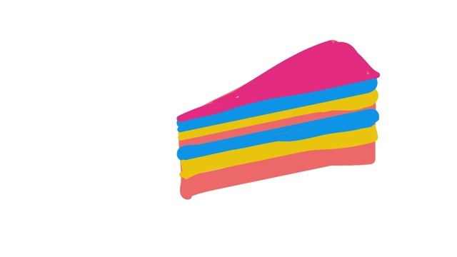 Рисуем тортик часть 42