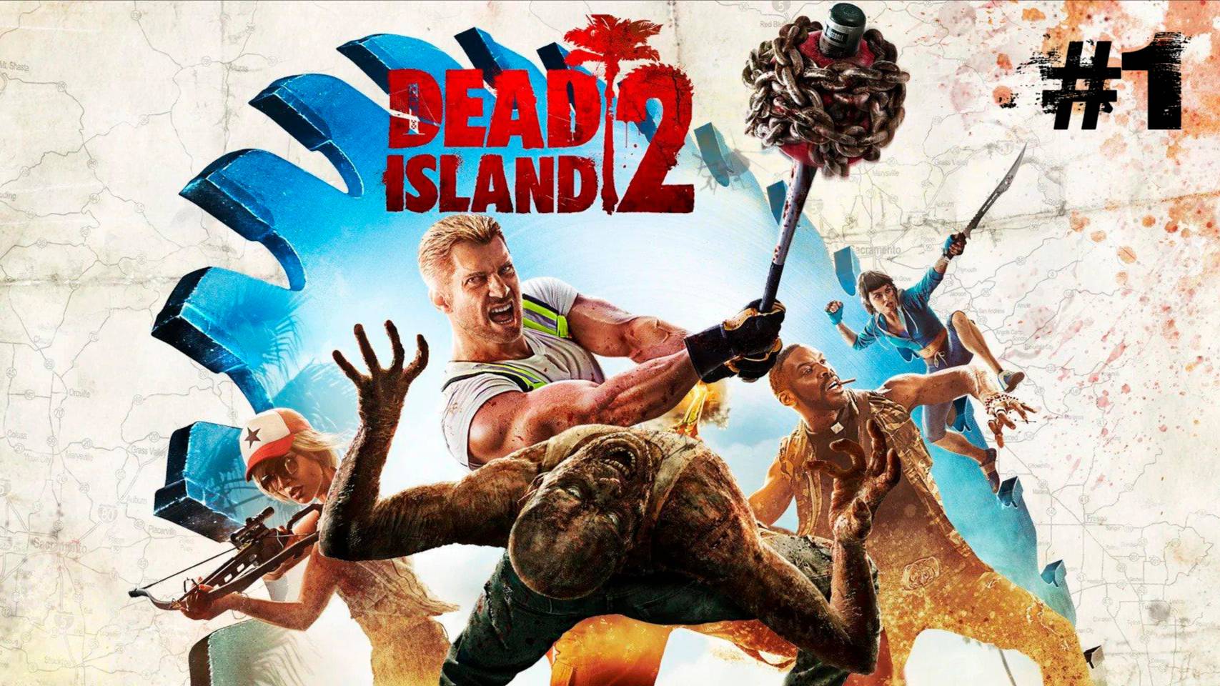 Прохождение Dead Island 2- #1 (Совместное прохождение)