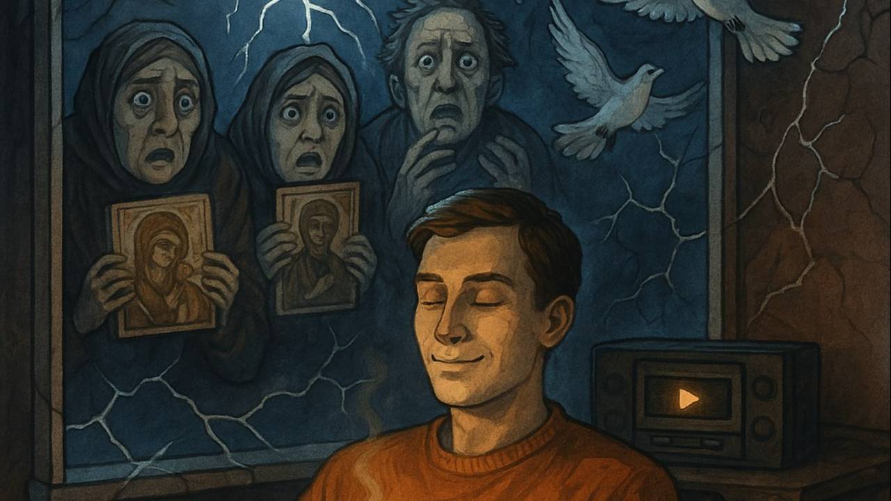 Он включил "Воланда". Через 3 секунды началось ЭТО...       или же просто История о Иване