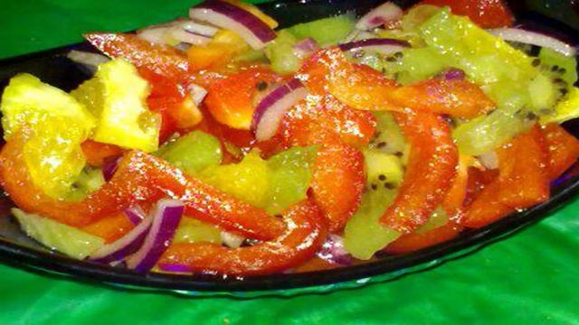 Салат Яркий день