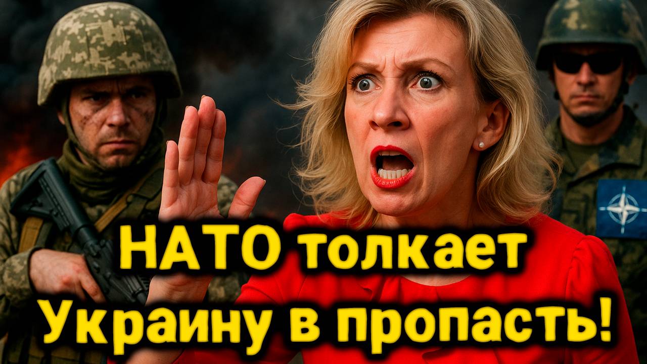 Захарова разоблачает НАТО: что скрывает Запад от Украины в 2025 году