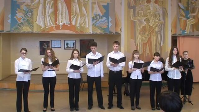 Вера Хазова Мелодия для вок ансамбля, кларнета и ф но