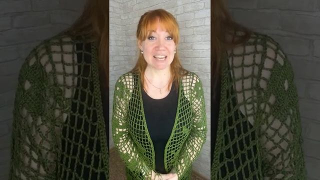Мои ошибки при вязании летнего пальто филейным кружев