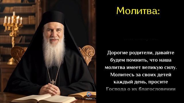 Мудрость и Вера для Наших Детей: Молитва Господу