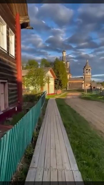 🌾 Россия, деревня Кимжа