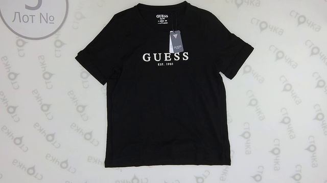 GUESS tshirts womens 5, сток одежда оптом