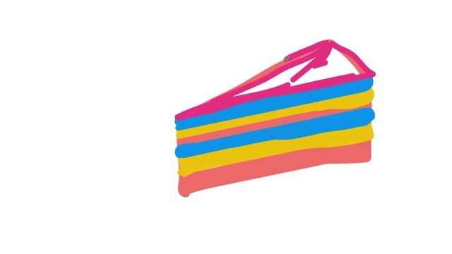 Рисуем тортик часть 37