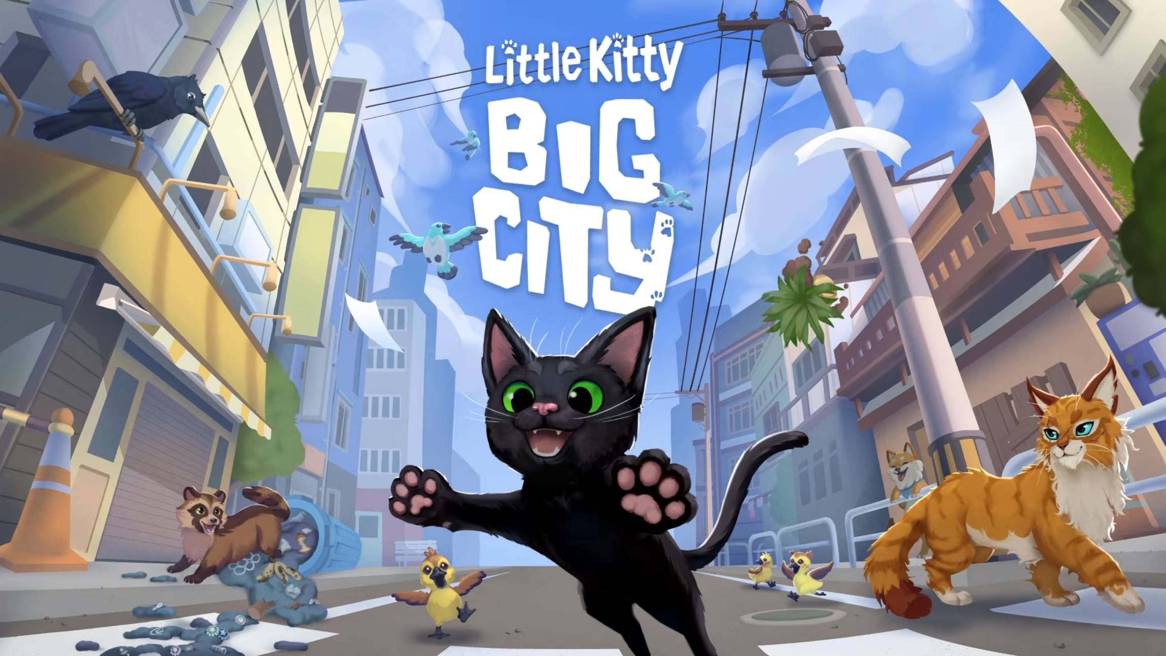 Little Kitty, Big City — Трейлер релиза на Nintendo Switch