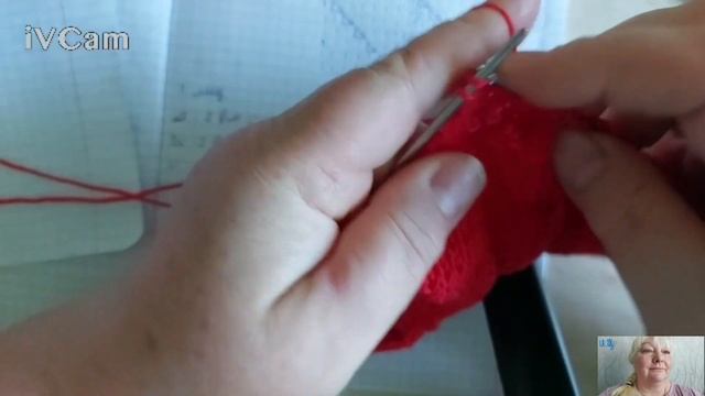 Узор волнистый спицами из хлопка для топа, футболки.