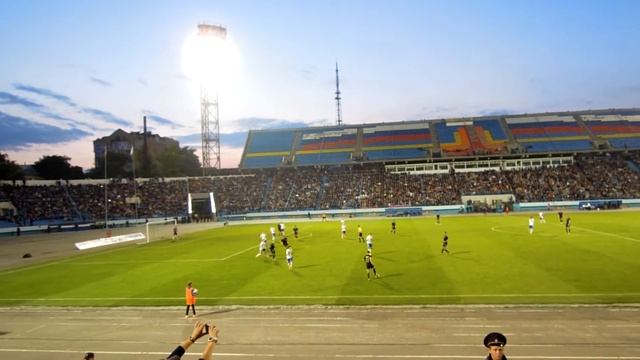Факел Воронеж-Торпедо Москва 2014 год Восточная трибуна