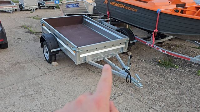 Прицеп Rinal 2*1.25 оцинкованный в Нижнекамске +79966653367