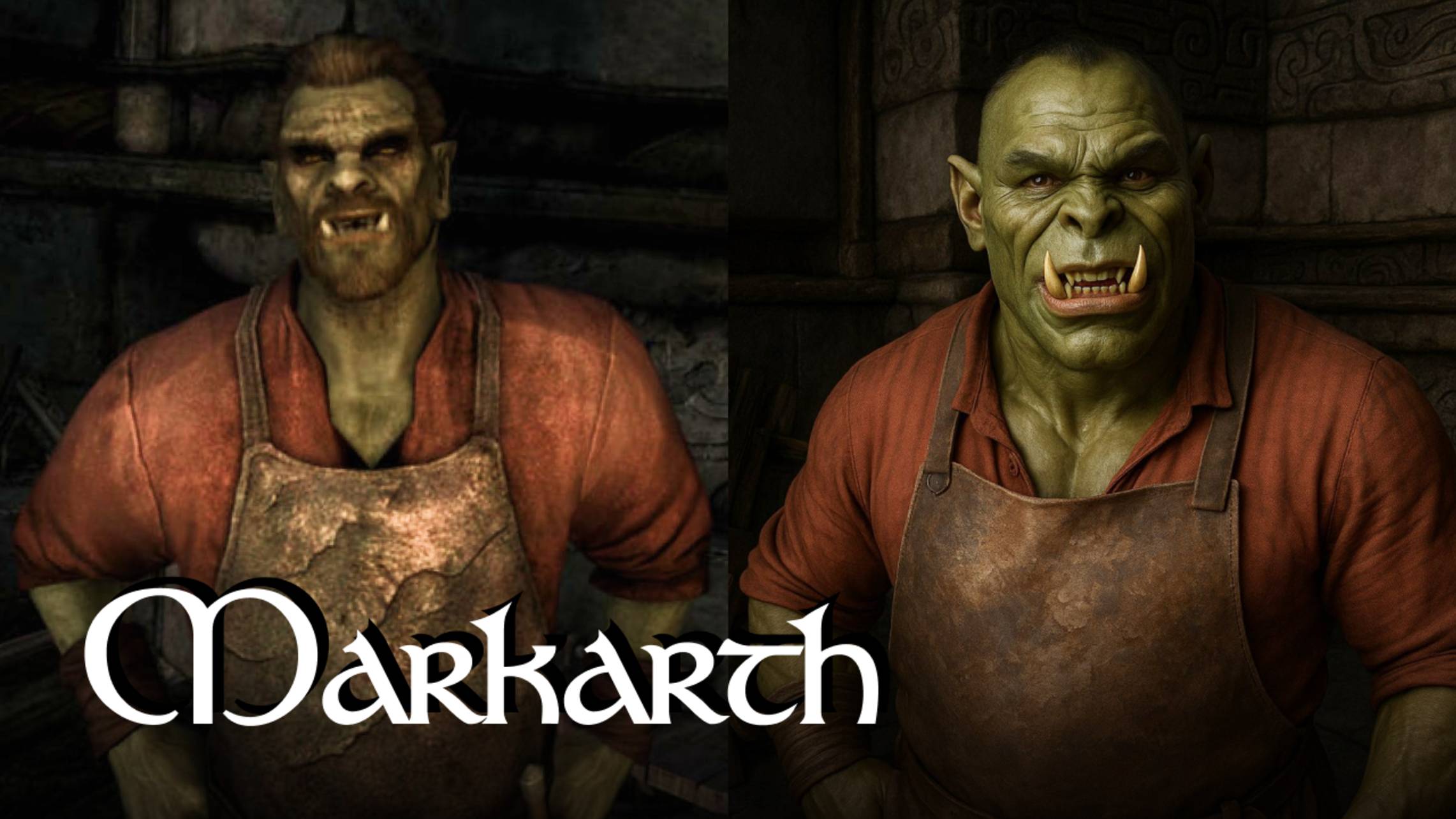 Skyrim ремастер AI. Маркарт
