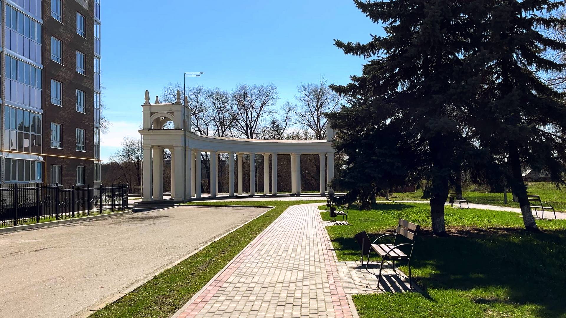 Парк Соловьиная роща. Курск.