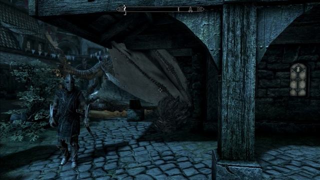 Skyrim. Дракон в Солитьюде