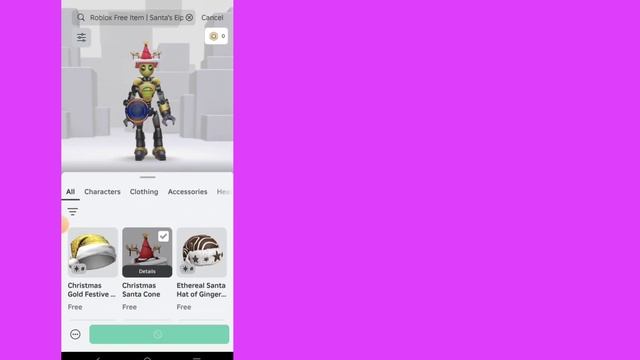 Як атрымаць бясплатны прадмет Roblox | Elper Hat Санты UGC Limited -