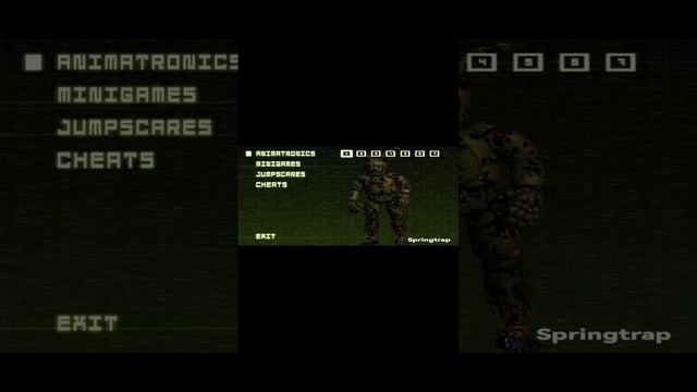 фнаф 3 спринг трап