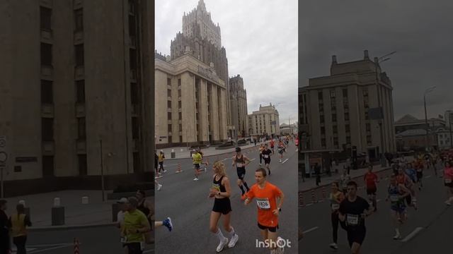 Московская эстафета по Садовому кольцу 17 мая 2025 #shorts