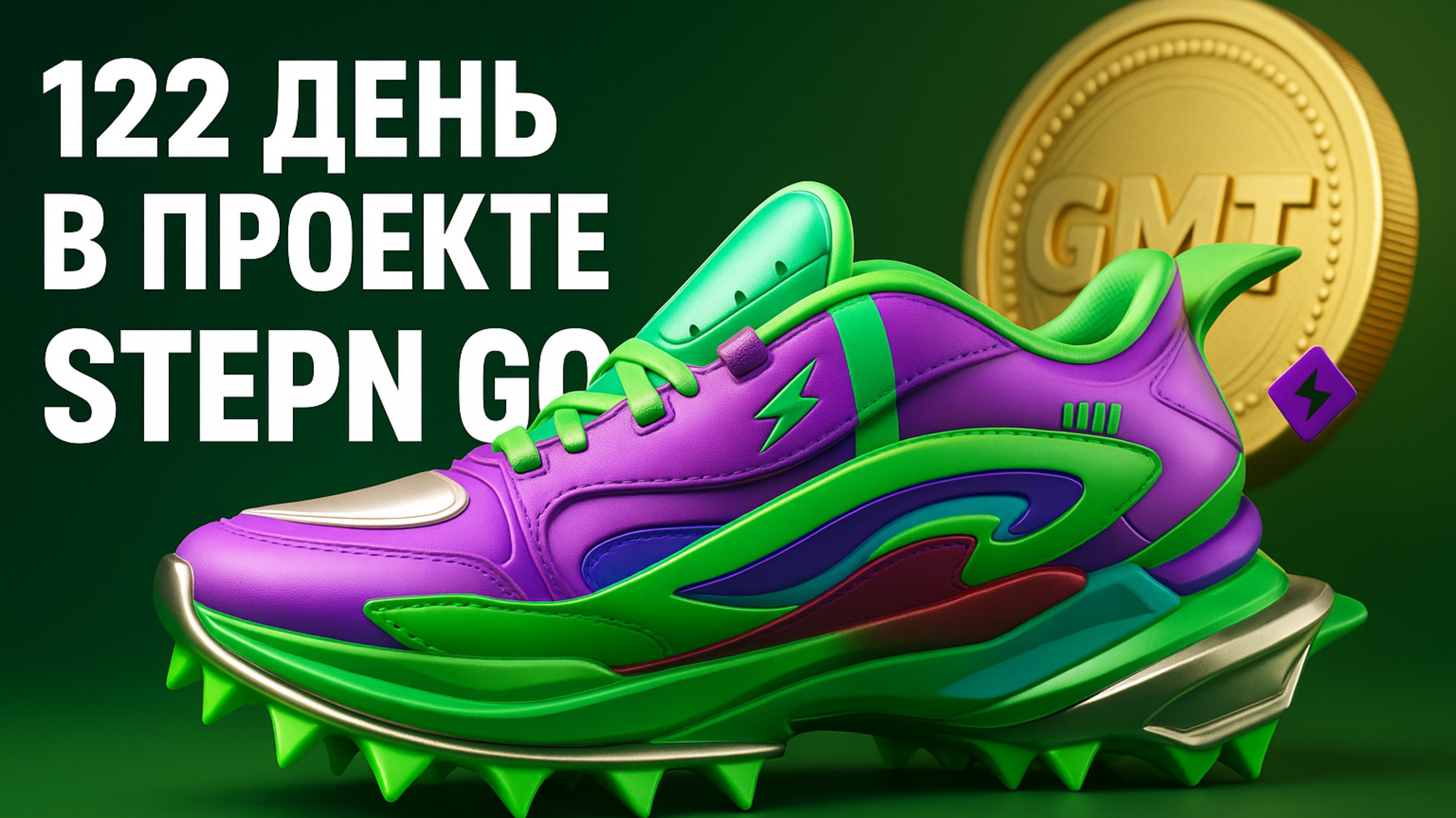 #STEPN GO ОКУПАЕМОСТЬ 111 дней: Как заработать GMT & GGT на NFT играх и СПОРТЕ в 2025? 🎮💎